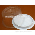 Disposable Round Plastic Custom Cake Boxes